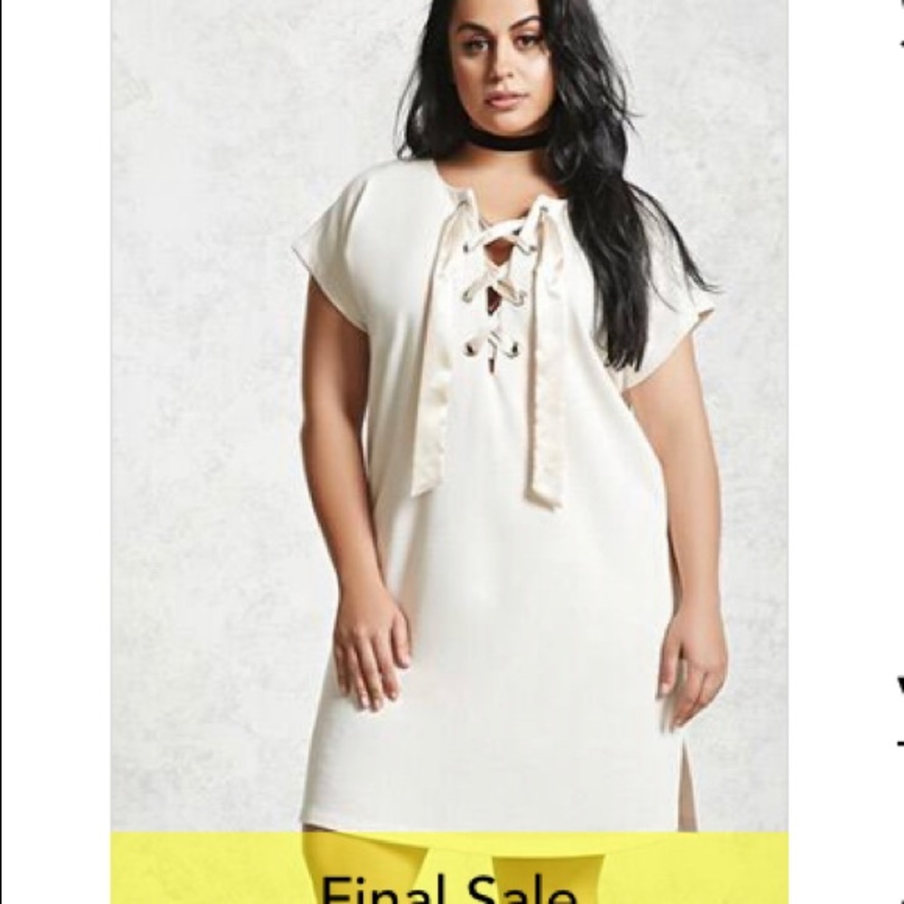 *NEW* Cream Forever 21 Dress